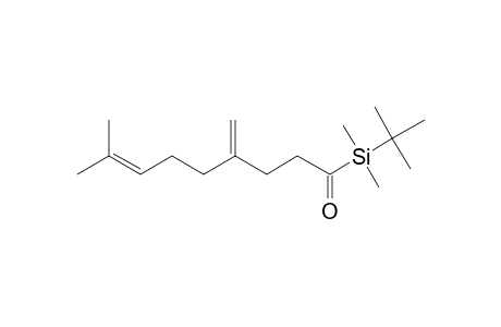 1-[(TERT.-BUTYL)-DIMETHYLSILYL]-8-METHYL-4-METHYLIDENENON-7-EN-1-ONE