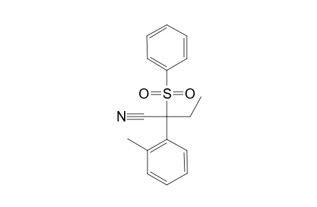 ETHYL-(ORTHO-TOLYL)-PHENYLSULFONYLACETONITRILE