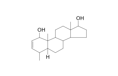 Androst-2-ene-1,17-diol, 4-methyl- (1.alpha.,4.alpha.,5.beta.)