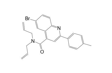 N,N-diallyl-6-bromo-2-(4-methylphenyl)-4-quinolinecarboxamide