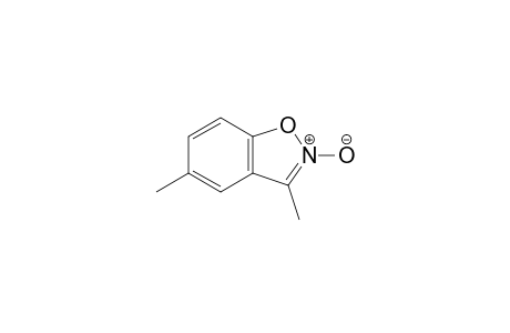 3,5-Dimethyl-2-oxidanidyl-1,2-benzoxazol-2-ium