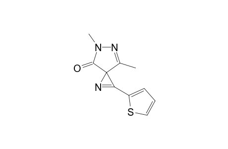 5,7-Dimethyl-2-(2-thienyl)-1,5,6-triazaspiro[2.4]hepta-1,6-dien-4-one