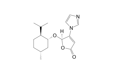 5-(R)-[(1R,2S,5R)-(-)-Menthyloxy]-4-(1'-imidazolyl)-2(5H)-furanone