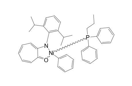 2-(2,6-DIISOPROPYL)-ANILINOTROPONE-NICKEL-(TRIPHENYLPHOSPHINE)-(N-PROPYL)-COMPLEX