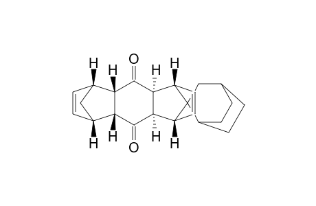 (2s,1'R,4'S,4'aR,5'S,8'R,8'aS,9'aS,10'aR)-1',4',4'a,5',8',8'a,9'a,10'a-octahydrospiro(bicyclo[2.2.2]octane-2,11'-[1,4][5,8]dimethanoanthracene)-9',10'-dione