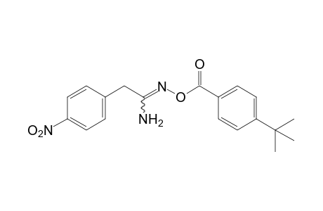 O-(p-tert-butylbenzoyl)-2-(p-nitrophenyl)acetamidoxime