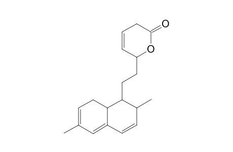 Lovastatin -H2O -C5H10O2      @