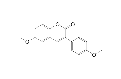 6-Methoxy-3-(4'-methoxyphenyl)coumarin