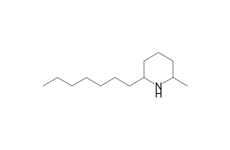 2-Heptyl-6-methylpiperidine