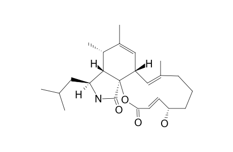 18-ALPHA-HYDROXY-10-ISOPROPYL-14-METHYL-[12]-CYTOCHALASA-6,13,19-TRIEN-1-ONE-21(9)-LACTONE