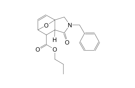 propyl (1S,5R,7R)-3-benzyl-4-oxo-10-oxa-3-azatricyclo[5.2.1.0~1,5~]dec-8-ene-6-carboxylate