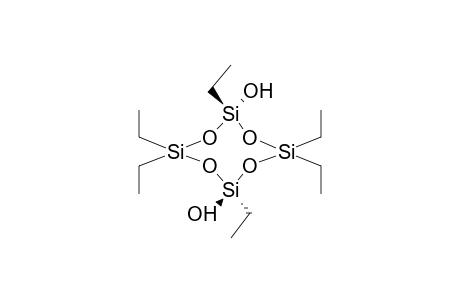 TRANS-2,6-DIHYDROXY-2,4,4,6,8,8-HEXAETHYLCYCLOTETRASILOXANE