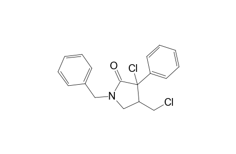 N-Benzyl-3-chloro-4-chloromethyl-3-phenylpyrrolidin-2-one