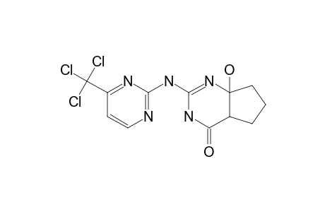 2-[[4-(TRICHLOROMETHYL)-PYRIMIDIN-2-YL]-AMINO]-3,4A,5,6,7,8A-HEXAHYDRO-4H-PYRANO-[2,3-D]-PYRIMIDIN-4-ONE