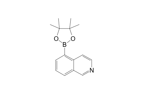 5-(4,4,5,5-Tetramethyl-1,3,2-dioxaborolan-2-yl)isoquinoline