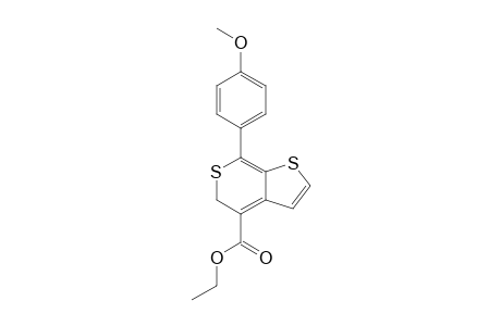 Ethyl 7-(4-methoxyphenyl)-5H-thieno[2,3-c]thiopyran-4-carboxylate