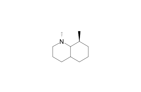 8,N-DIMETHYL-TRANS-DECAHYDROQUINOLINE;DIASTEREOMER-#2