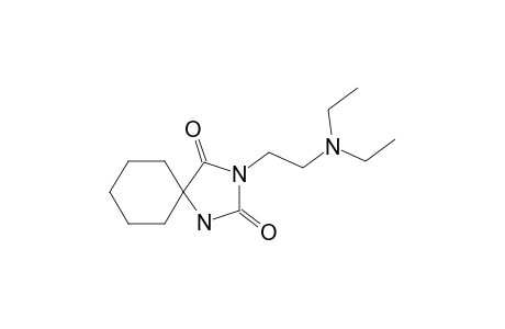 3-[2-(N,N-DIETHYLAMINO)-ETHYL]-CYCLOHEXANOSPIROHYDANTOIN