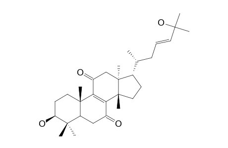 11-OXO-KANSENONOL;(23E)-EUPHA-8,23-DIENE-3-BETA,25-DIOL-7,11-DIONE