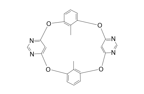 4,6,16,18-TETRAAZA-26,28-DIMETHYL-2,8,14,20-TETRAOXACALIX-[4]-ARENE