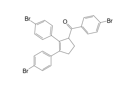 (2,3-bis(4-bromophenyl)cyclopent-2-enyl)(4-bromophenyl)methanone