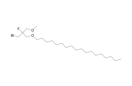 1-[2-(bromomethyl)-2-fluoranyl-3-methoxy-propoxy]octadecane