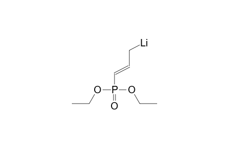 (E)-DIETHYL (3-LITHIUM-1-PROPENYL)PHOSPHONATE