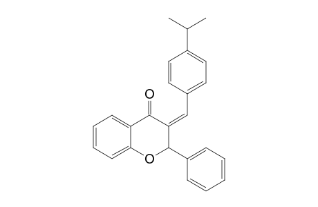 (E)-3-(4'-ISOPROPYLPHENYLIDENE)-FLAVANONE