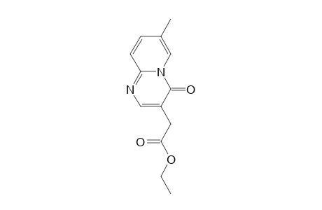 4H-Pyrido[1,2-a]pyrimidine-3-acetic acid, 7-methyl-4-oxo-, ethyl ester