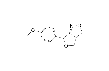 6-(4'-methoxyphenyl)-3a,4-dihydro-3H,6H-furo[3,4-c]isoxazole