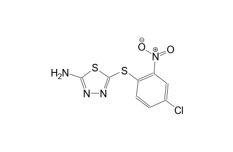 5-[(4-Chloro-2-nitrophenyl)sulfanyl]-1,3,4-thiadiazol-2-amine