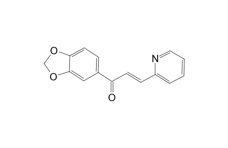 1-(1,3-Benzodioxol-5-yl)-3-(2-pyridinyl)-2-propen-1-one