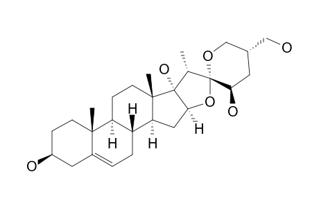 (25R)-3-BETA,23-BETA,27-TRIHYDROXY-SPIROSTAN-5-ENE