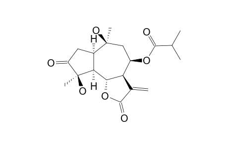 4-BETA,10-BETA-DIHYDROXY-3-OXO-8-BETA-ISOBUTYROYLOXY-GUAIA-11(13)-EN-6,12-OLIDE