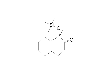 2-TRIMETHYLSILYLOXY-2-VINYLCYCLODECANONE