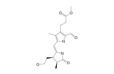 (Z,2RS,3SR)-4,5-DIHYDRO-2,3-DIHYDRO-3-(2-HYDROXYETHYL)-8-[2-(METHOXYCARBONYL)-ETHYL]-2,7-DIMETHYL-DIPYRRIN-1(10H)-ONE