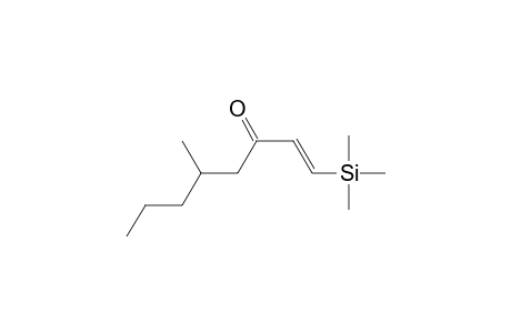 1-Octen-3-one, 5-methyl-1-(trimethylsilyl)-, (E)-