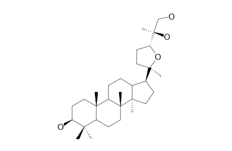 NEOALSOGENIN-H;20S,24R-EPOXY-3-BETA,25-XI,26-TRIHYDROXY-DAMMARANE