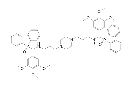 {a,a'-[(1,4-piperazinediyl)bis(trimethyleneimino)]-3,4,5-trimethoxybenzyl}bis[diphenylphosphine oxide]