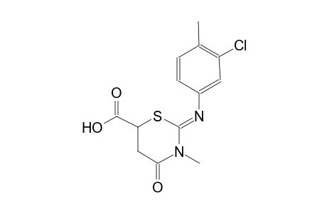 2H-1,3-thiazine-6-carboxylic acid, 2-[(3-chloro-4-methylphenyl)imino]tetrahydro-3-methyl-4-oxo-, (2Z)-