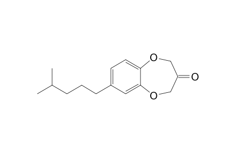 7-(4-Methylpentyl)-1,5-benzodioxepin-3-one