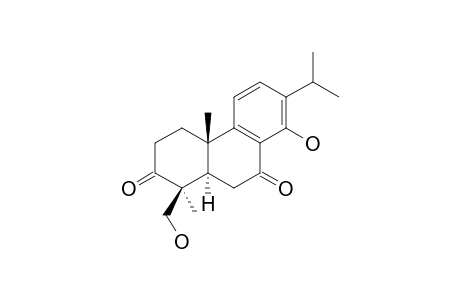 TRIPTOBENZENE-C;14,19-DIHYDROXY-3,7-DIOXO-ABIETA-8,11,13-TRIENE