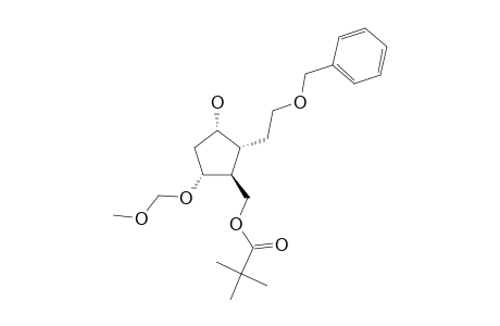 (1-BETA,2-ALPHA,3-ALPHA,5-ALPHA)-(+/-)-3-HYDROXY-5-(METHOXYMETHOXY)-2-[2-(PHENYLMETHOXY)-ETHYL]-CYCLOPENTYLMETHYL-2,2-DIMETHYLPROPIONATE