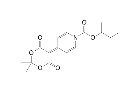 5-(1-But-2-oxycarbonyl-1,4-dihydropyridin-4-ylidene)-2,2-dimethyl-1,3-dioxan-4,6-dione