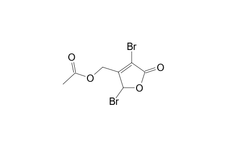 3,5-Dibromo-4-(acetoxymethyl)-2(5H)-furanone