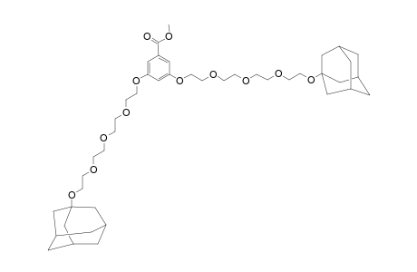 3,5-BIS-[2-[2-[2-[2-(ADAMANTAN-1-YL-OXY)-ETHOXY]-ETHOXY]-ETHOXY]-ETHOXY]-BENZOIC-ACID-METHYLESTER