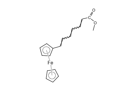 [(6-CARBOXY-1,3,5-HEXATRIENYL)CYCLOPENTADIENYL]CYCLOPENTADIENYLIRON, METHYL ESTER