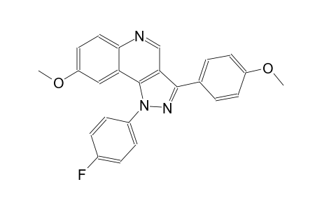 1-(4-fluorophenyl)-8-methoxy-3-(4-methoxyphenyl)-1H-pyrazolo[4,3-c]quinoline