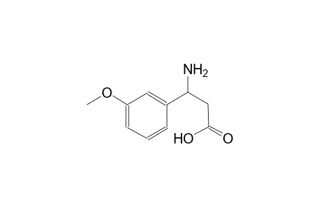 3-Amino-3-(3-methoxyphenyl)propanoic acid