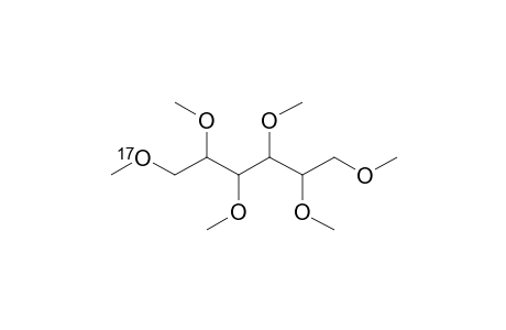 HEXA-O-METHYL-D-GLUCITOL-1-17O